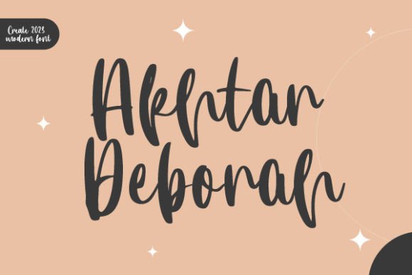 Akhtar Deborah: A Timeless Handwritten Font for Web Design