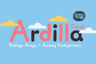 Ardilla Small: A Playful Sans Serif Typeface