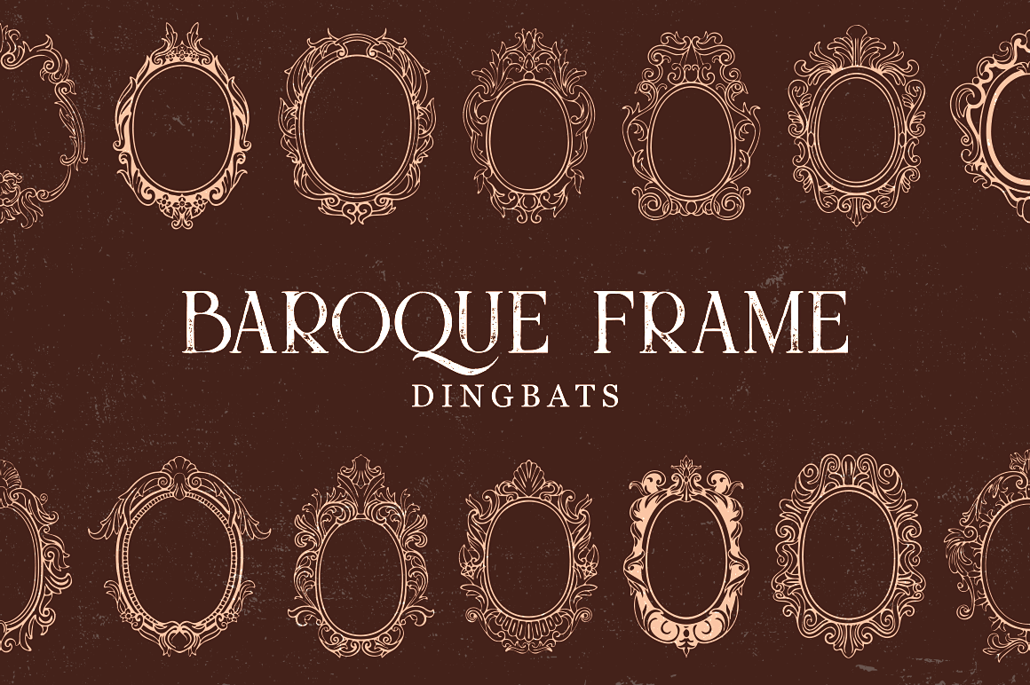 Baroque Frame Dingbat Font Review