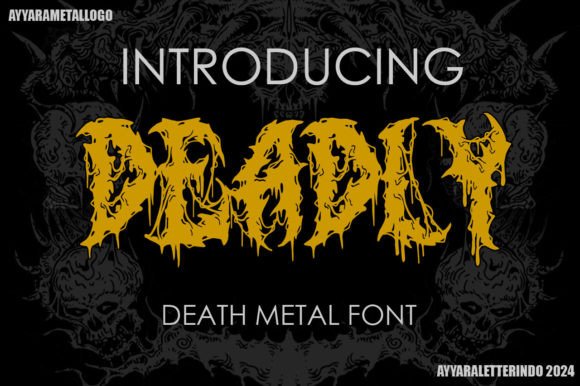 Deadly Font: Bold Blackletter for Digital Impact