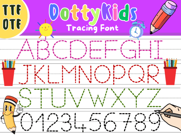 Dotty Kids Font: A Playful Typeface for Branding