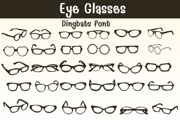 Eye Glasses Font: A Sketchy Typeface for Web Design