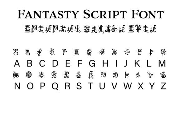 Fantasy Script 11 Typeface Review