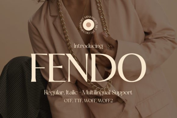 Fendo: The Elegant Typeface for Modern Branding