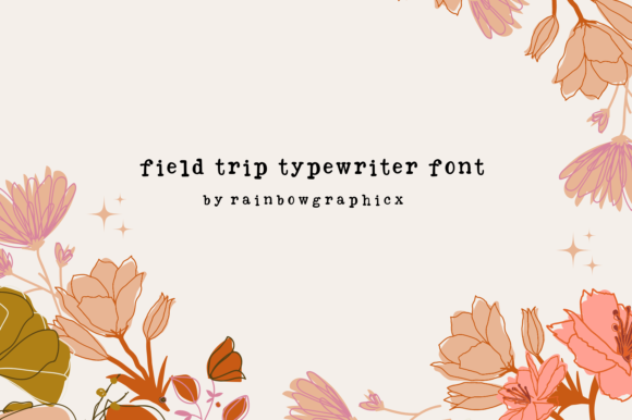 Field Trip Typewriter: A Slab Serif Font for Creative Brands