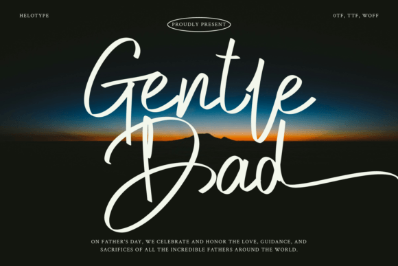 Gentle Dad Font: Elevate Your Brand Identity