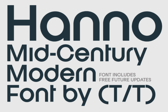 Hanno: A Versatile Sans Serif Font for Modern Campaigns