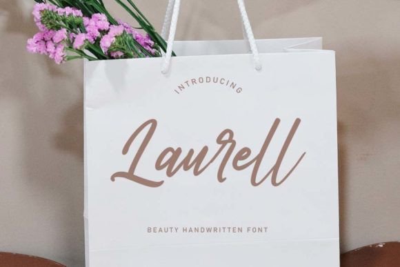 Laurell: A Whimsical Script Font for Editorial Design