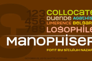 Manophiser: A Distinctive Sans Serif Font for Modern Web Design