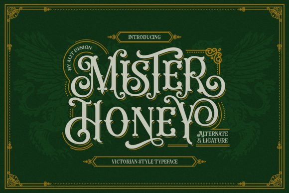 Mister Honey: A Blackletter Font for Bold Branding