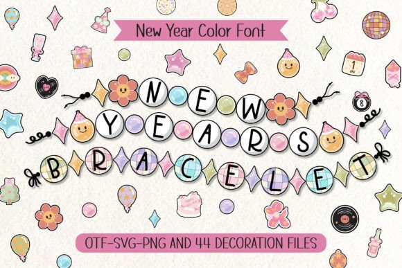 New Years Bracelet Font Review for Web Design