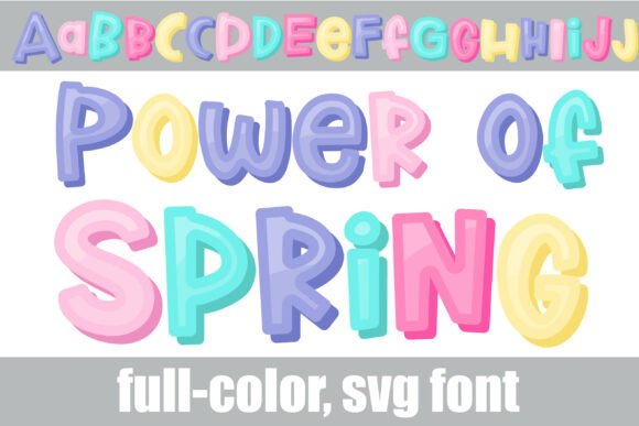 Power of Spring: A Playful SVG Typeface Review