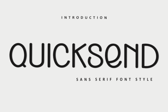 Quicksend Typeface Review: Festive Branding