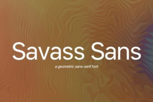 Savass Sans: A Versatile Typeface for Makers